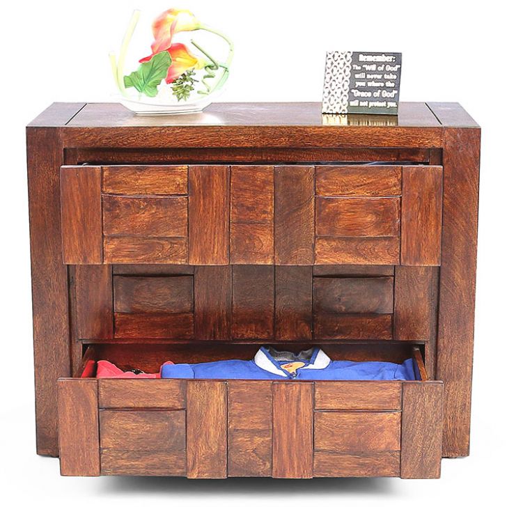 Dublie Chest of Drawers Brown